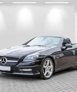 Black Mercedes slk car Diamond Paints