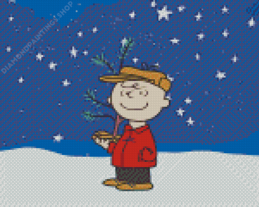 Christmas Charlie Brown Diamond Paints