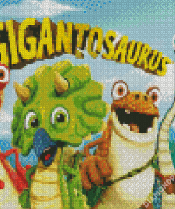 Gigantosaurus Animation Poster Diamond Paintings