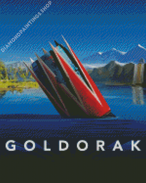 Goldorak Poster Diamond Paintings