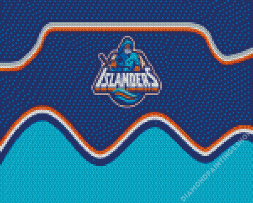 Illustration New York islanders Diamond Dotz