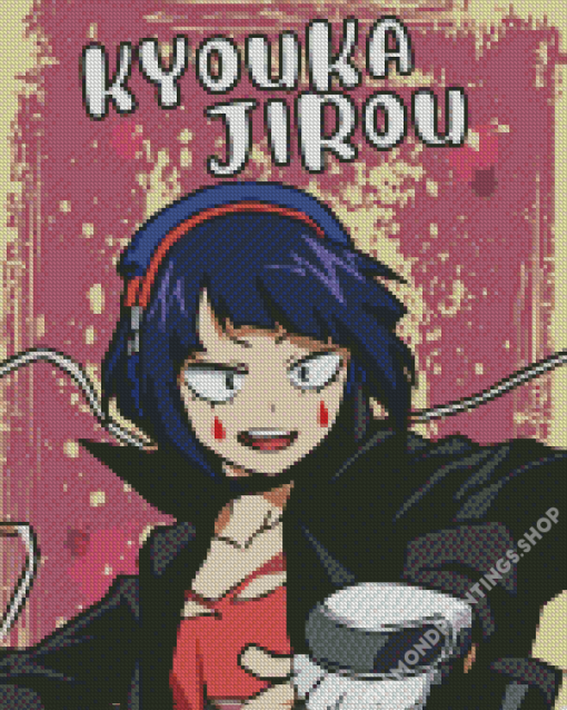 Kyouka Jirou my hero academia Diamond By Numbers