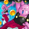 Majin Dragon Ball Z Diamond With Numbers