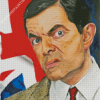 Mr bean Art Diamond Dotz