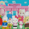 My Hello Kitty Cafe Sanrio poster Diamond Paints