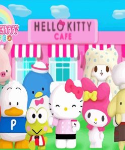 My Hello Kitty Cafe Sanrio poster Diamond Paints