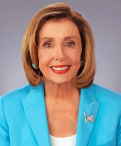 Nancy pelosi smiling Diamond Dotz