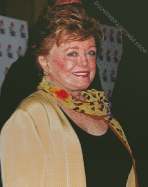 Old Actress Rue Mcclanahan Diamond Paintings