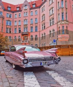 Pink Cadillac 1959 Diamond Dotz