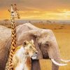 Safari Animals Diamond Dotz