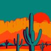 Saguaro National Park Tucson Arizona Diamond By Numbers