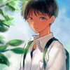 Shinji Ikari anime art Diamond By Numbers