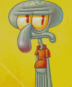 Spongebob Squidward Diamond Paints