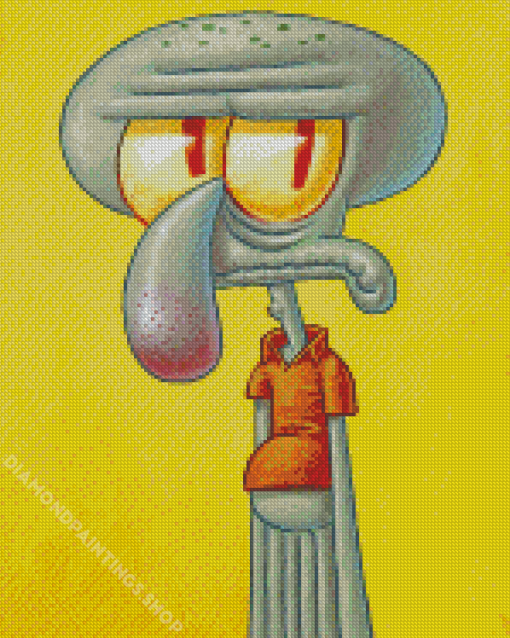 Spongebob Squidward Diamond Paints