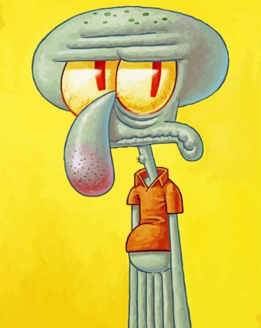 Spongebob Squidward Diamond Paints