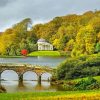 Stourhead in autumn Diamond Paintings