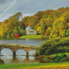 Stourhead in autumn Diamond Paintings