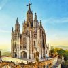 Temple of the Sacred Heart of Jesus spain Diamond By Numbers