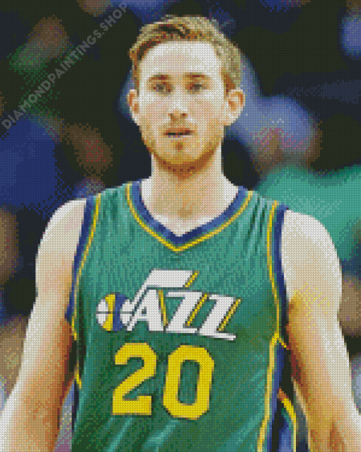 The Basketballer Gordon Hayward Diamond Paints