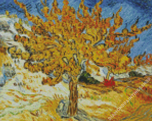 The Mulberry Tree Van Gogh Diamond Paintings