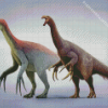 Therizinosaurus Dinosaurs Animals Diamond Paintings