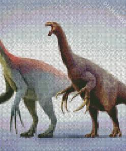 Therizinosaurus Dinosaurs Animals Diamond Paintings