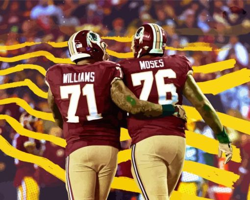 Trent Williams and Moses Diamond By Numbers