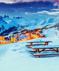 Vars France Ski Station Diamond By Numbers