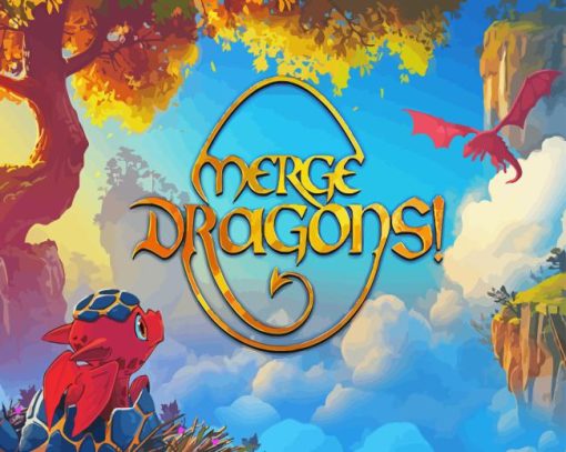 Video Game Merge dragons Diamond With Numbers