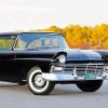 black 1957 ford Diamond Paints