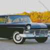 black 1957 ford Diamond Paints