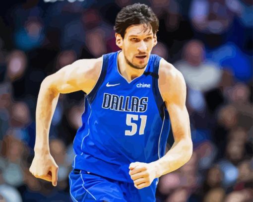 boban marjanovic Basketballer Diamond With Numbers