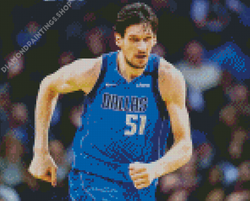 boban marjanovic Basketballer Diamond With Numbers