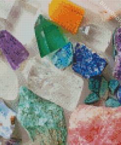 crystals healing stones Diamond Paintings