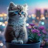 Cute Cat Diamond Painting