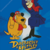 dastardly and muttley poster Diamond With Numbers