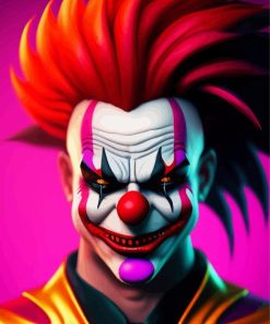 killer clown Diamond Paintings