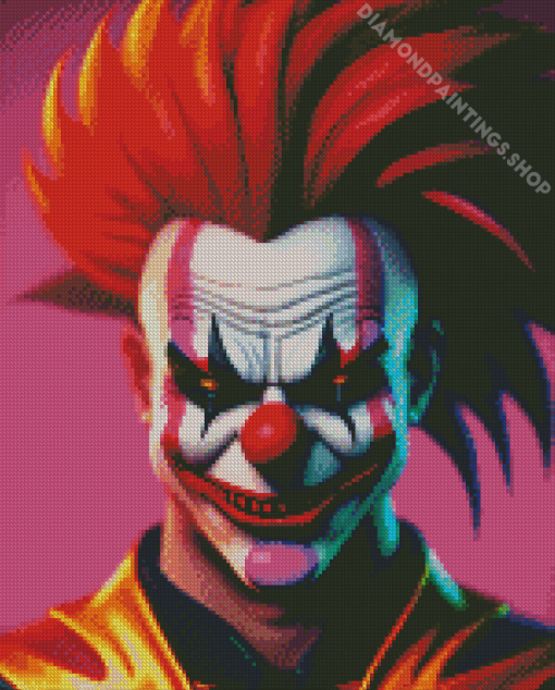 killer clown Diamond Paintings