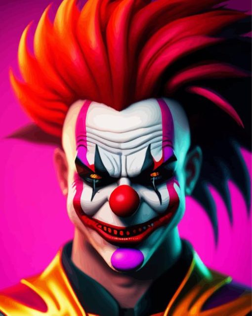 killer clown Diamond Paintings