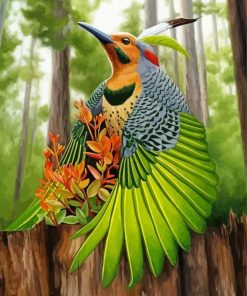 native bird Diamond Paints