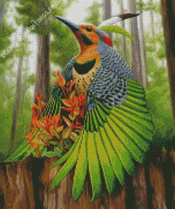 native bird Diamond Paints