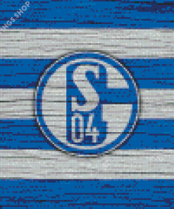 schalke football club logo Diamond Dotz