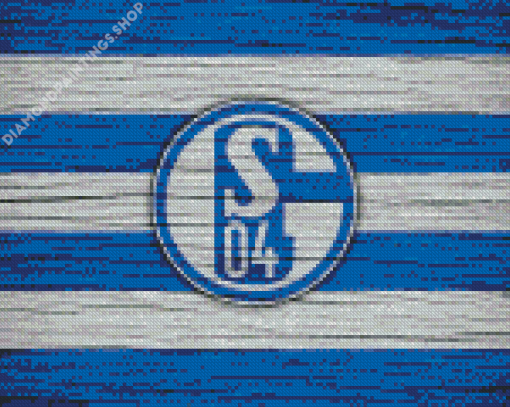 schalke football club logo Diamond Dotz