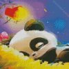 sleepy panda Diamond Paints