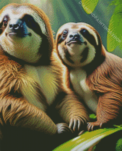 sloths Diamond Paintings