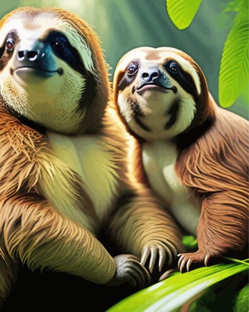 sloths Diamond Paintings