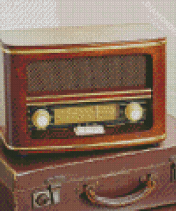 vintage radio Diamond By Numbers