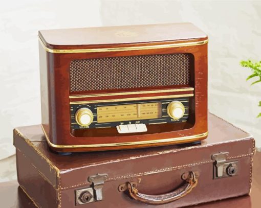 vintage radio Diamond By Numbers