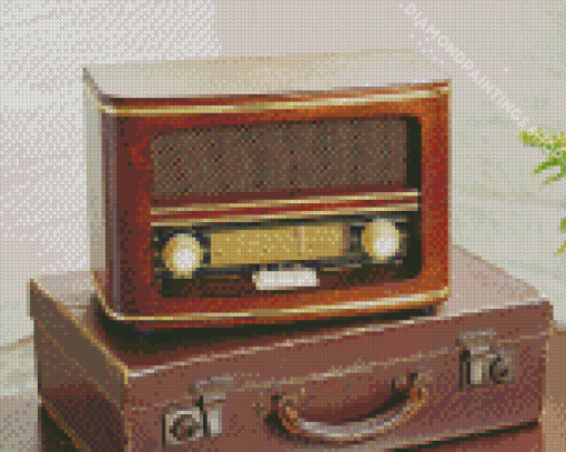 vintage radio Diamond By Numbers