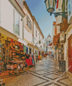 Albufeira Old Town Alleys Diamond Paints